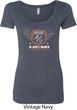 Dodge Garage Hemi Ladies Scoop Neck Shirt