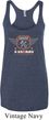 Dodge Garage Hemi Ladies Tri Blend Racerback Tank Top