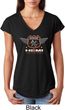 Dodge Garage Hemi Ladies Tri Blend V-Neck Shirt