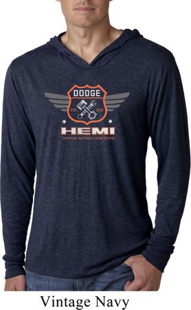 Dodge Garage Hemi Lightweight Hoodie Shirt