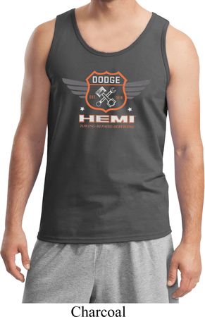 Dodge Garage Hemi Mens Tank Top