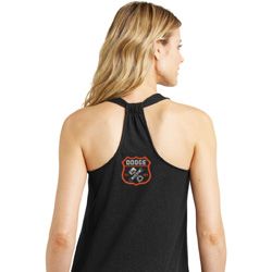 Dodge Garage Neck Print Ladies Shirts