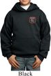 Dodge Garage Pocket Print Kids Hoody