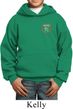 Dodge Garage Pocket Print Kids Hoody