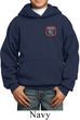 Dodge Garage Pocket Print Kids Hoody