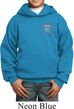 Dodge Garage Pocket Print Kids Hoody