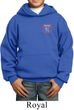 Dodge Garage Pocket Print Kids Hoody