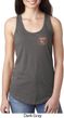 Dodge Garage Pocket Print Ladies Ideal Tank Top