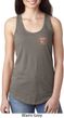 Dodge Garage Pocket Print Ladies Ideal Tank Top