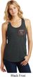 Dodge Garage Pocket Print Ladies Racerback Tank Top