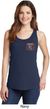 Dodge Garage Pocket Print Ladies Tank Top