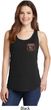 Dodge Garage Pocket Print Ladies Tank Top