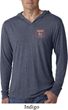 Dodge Garage Pocket Print Lightweight Hoodie Shirt