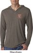 Dodge Garage Pocket Print Lightweight Hoodie Shirt