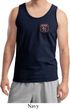 Dodge Garage Pocket Print Mens Tank Top