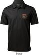 Dodge Garage Pocket Print Mens Textured Polo Shirt