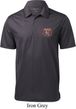 Dodge Garage Pocket Print Mens Textured Polo Shirt