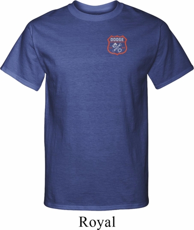 Dodge Garage Pocket Print Tall Shirt