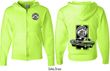 Dodge Green Super Bee (Front & Back) Full Zip Hoodie