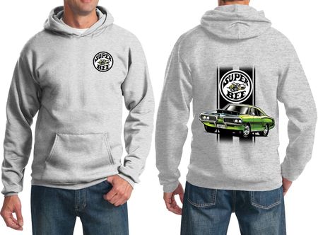 Dodge Green Super Bee (Front & Back) Hoodie