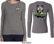 Dodge Green Super Bee (Front & Back) Ladies Long Sleeve