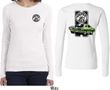Dodge Green Super Bee (Front & Back) Ladies Long Sleeve