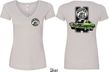 Dodge Green Super Bee (Front & Back) Ladies V-neck