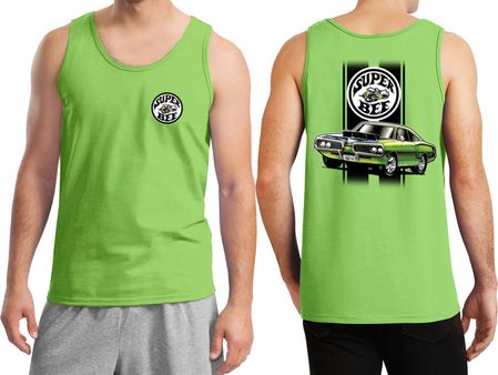 Dodge Green Super Bee (Front & Back) Tank Top