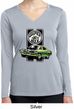Dodge Green Super Bee Ladies Moisture Wicking Long Sleeve Shirt