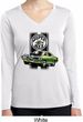 Dodge Green Super Bee Ladies Moisture Wicking Long Sleeve Shirt