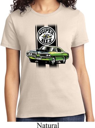Dodge Green Super Bee Ladies Shirt