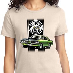 Dodge Green Super Bee Ladies Shirt Dodge Green Super Bee Ladies Shirt