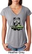 Dodge Green Super Bee Ladies Tri Blend V-Neck Shirt