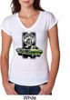 Dodge Green Super Bee Ladies Tri Blend V-Neck Shirt