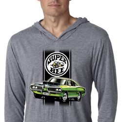 Dodge Green Super Bee Lightweight Hoodie Shirt Dodge Green Super Bee Lightweight Hoodie Shirt