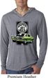 Dodge Green Super Bee Lightweight Hoodie Shirt
