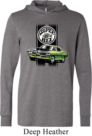 Dodge Green Super Bee Lightweight Hoodie Tee