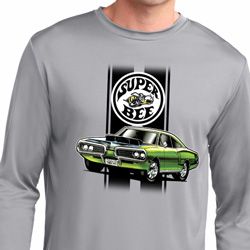 Dodge Green Super Bee Mens Dry Wicking Long Sleeve Shirt Dodge Green Super Bee Mens Dry Wicking Long Sleeve Shirt