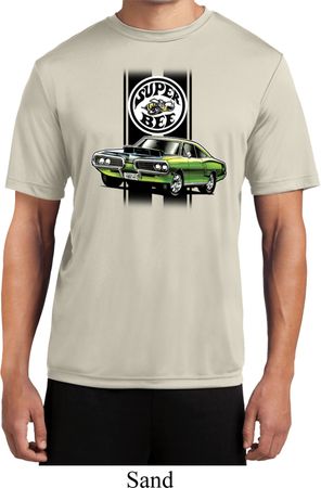 Dodge Green Super Bee Mens Moisture Wicking Shirt