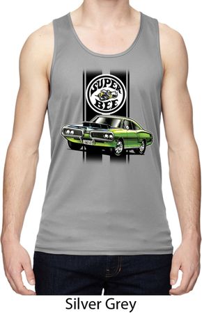 Dodge Green Super Bee Mens Moisture Wicking Tanktop