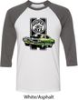 Dodge Green Super Bee Mens Raglan Shirt
