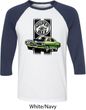 Dodge Green Super Bee Mens Raglan Shirt