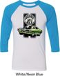 Dodge Green Super Bee Mens Raglan Shirt