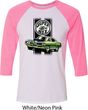 Dodge Green Super Bee Mens Raglan Shirt