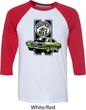 Dodge Green Super Bee Mens Raglan Shirt