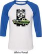 Dodge Green Super Bee Mens Raglan Shirt