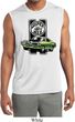 Dodge Green Super Bee Mens Sleeveless Moisture Wicking Shirt