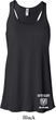 Dodge Guts and Glory Ram Bottom Print Ladies Flowy Racerback Tanktop