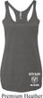 Dodge Guts and Glory Ram Bottom Print Ladies Tri Blend Racerback Tank