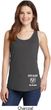 Dodge Guts and Glory Ram Logo Bottom Print Ladies Tank Top